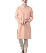 Orange Organic Cotton Kurta