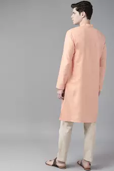 Orange Organic Cotton Kurta