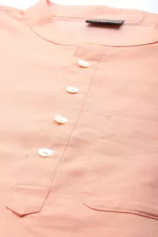Orange Organic Cotton Kurta