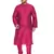 fushia pink viscose blend kurta