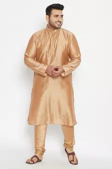 green viscose blend kurta