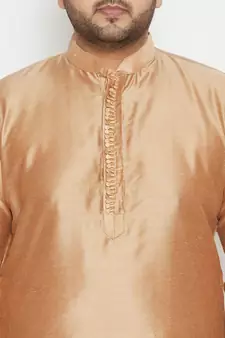 green viscose blend kurta