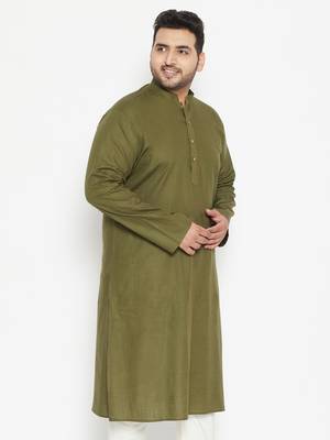 Mint Green Cotton Blend Kurta 3