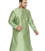 Mint Green Silk Blend Kurta