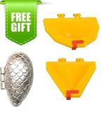 Aluminium Momo Mould With 2Pcs Plastic Gujiya,Samosa Mould Set And Free Gift