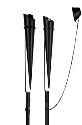 Cone Black oil lamp (Set of 2) 1