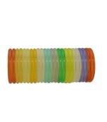 Acrylic multi color Plain Bangle Size=2.4