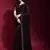 Black Georgette Sequins Party Wear Sarees