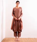 Nude Nida Straight Fit  Suit Set