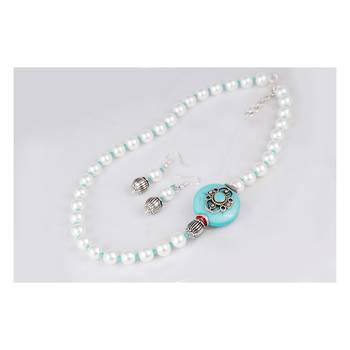Blue necklaces 3