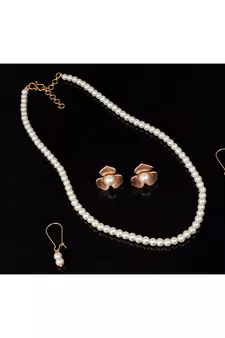 Gold necklaces