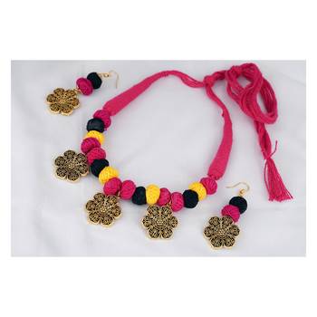 Pink necklaces 3