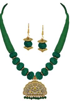 Green necklaces