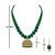 Green necklaces