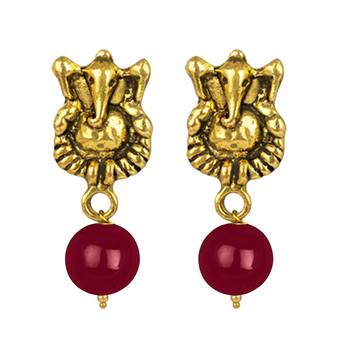 Maroon necklaces 3