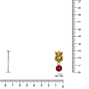 Maroon necklaces 4