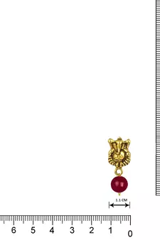 Maroon necklaces