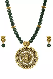 Green necklaces