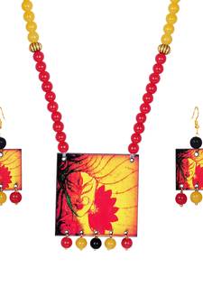 Yellow necklaces
