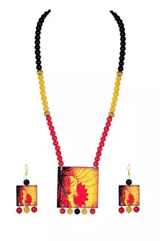 Yellow necklaces