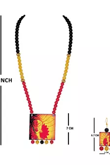 Yellow necklaces