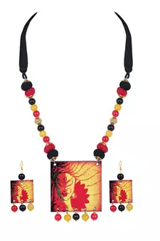 Black necklaces
