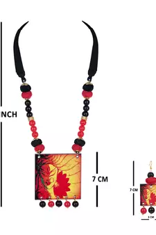 Black necklaces