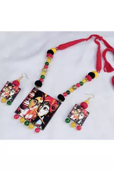 Red necklaces