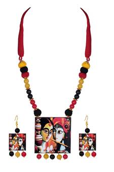 Red necklaces