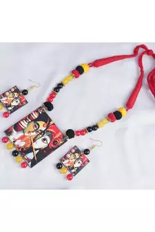 Red necklaces