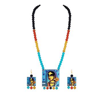 Blue necklaces 3