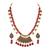 Maroon necklaces