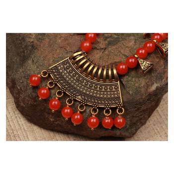 Maroon necklaces 2