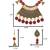 Maroon necklaces