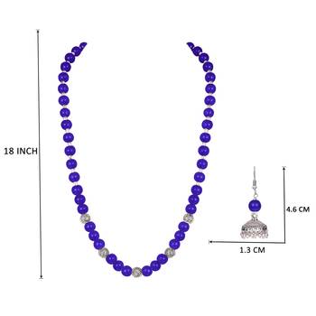 Blue necklaces 4