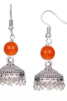 Orange necklaces
