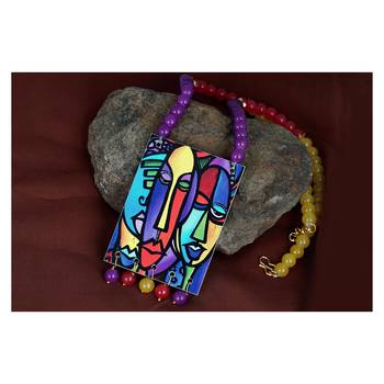 Purple necklaces 1