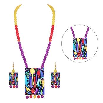 Purple necklaces 3