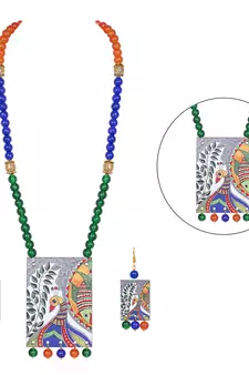 Green necklaces