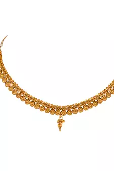 Gold necklaces