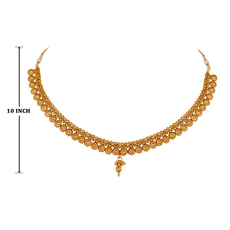 Gold necklaces