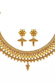 Gold necklaces