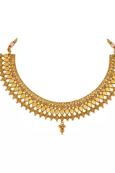 Gold necklaces