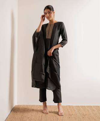 Olive Green Reet Straight Fit  Suit Set 13