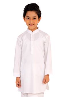 Boys' White Kurta