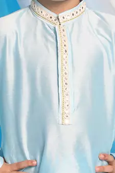  Aqua Kurta And Pyjama