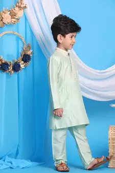  Mint Green Kurta And Pyjama