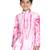 Pink printed cotton boys-kurta