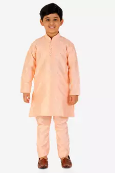 Green Stripes SIlk Jacquard Kurta Pajama Set // Traditional Wear