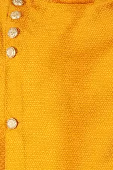 Mustard Stripes SIlk Jacquard Kurta Pajama Set // Traditional Wear